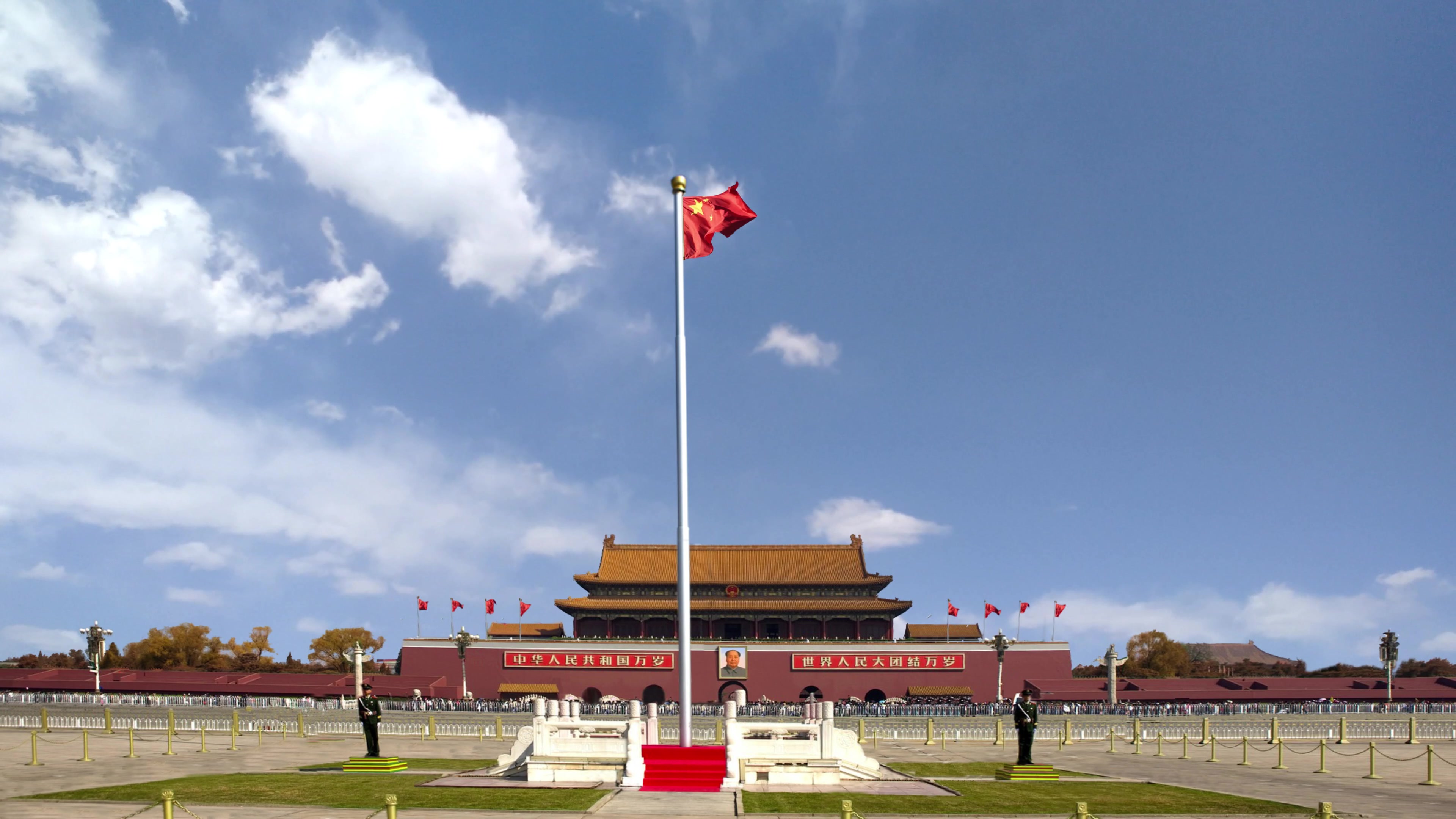 党政素材恢宏大气天安门故宫宣传素材（改）