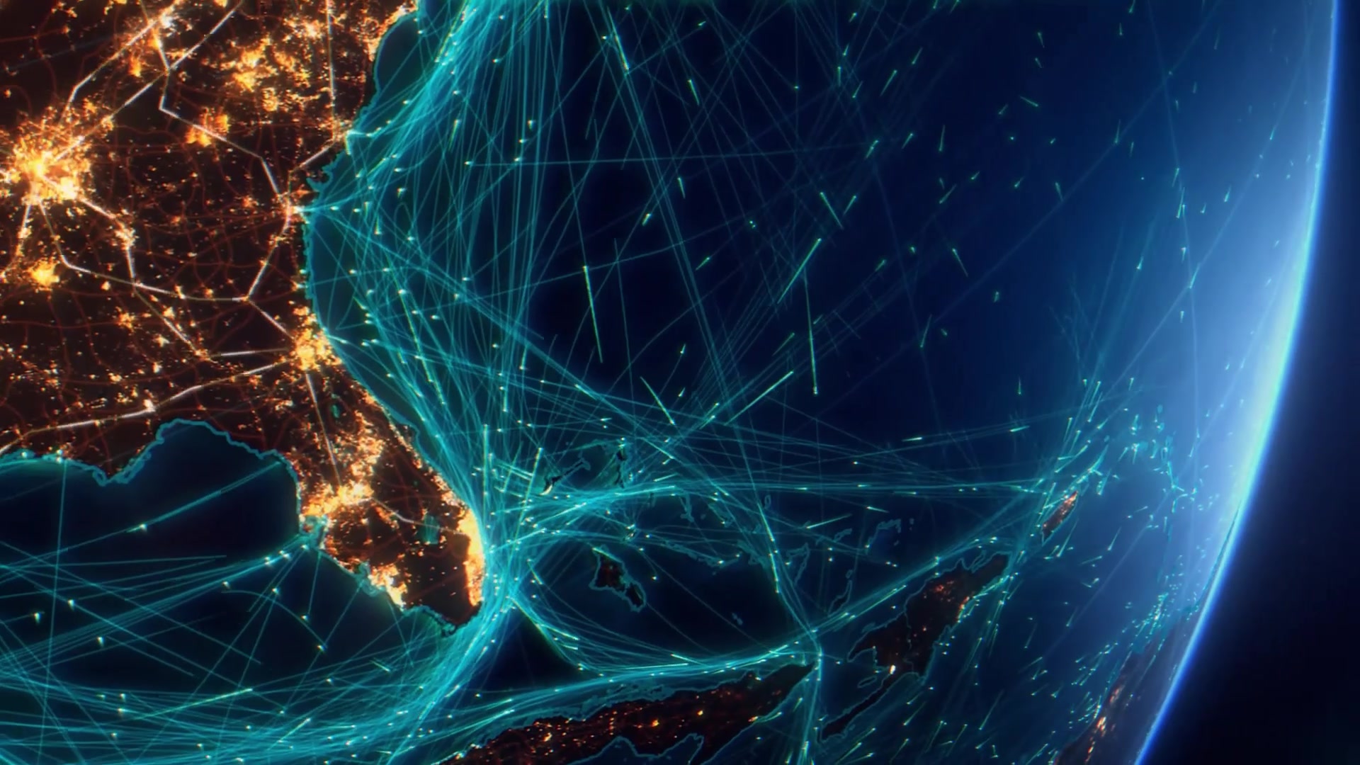 地球连线科研科技感宣传片