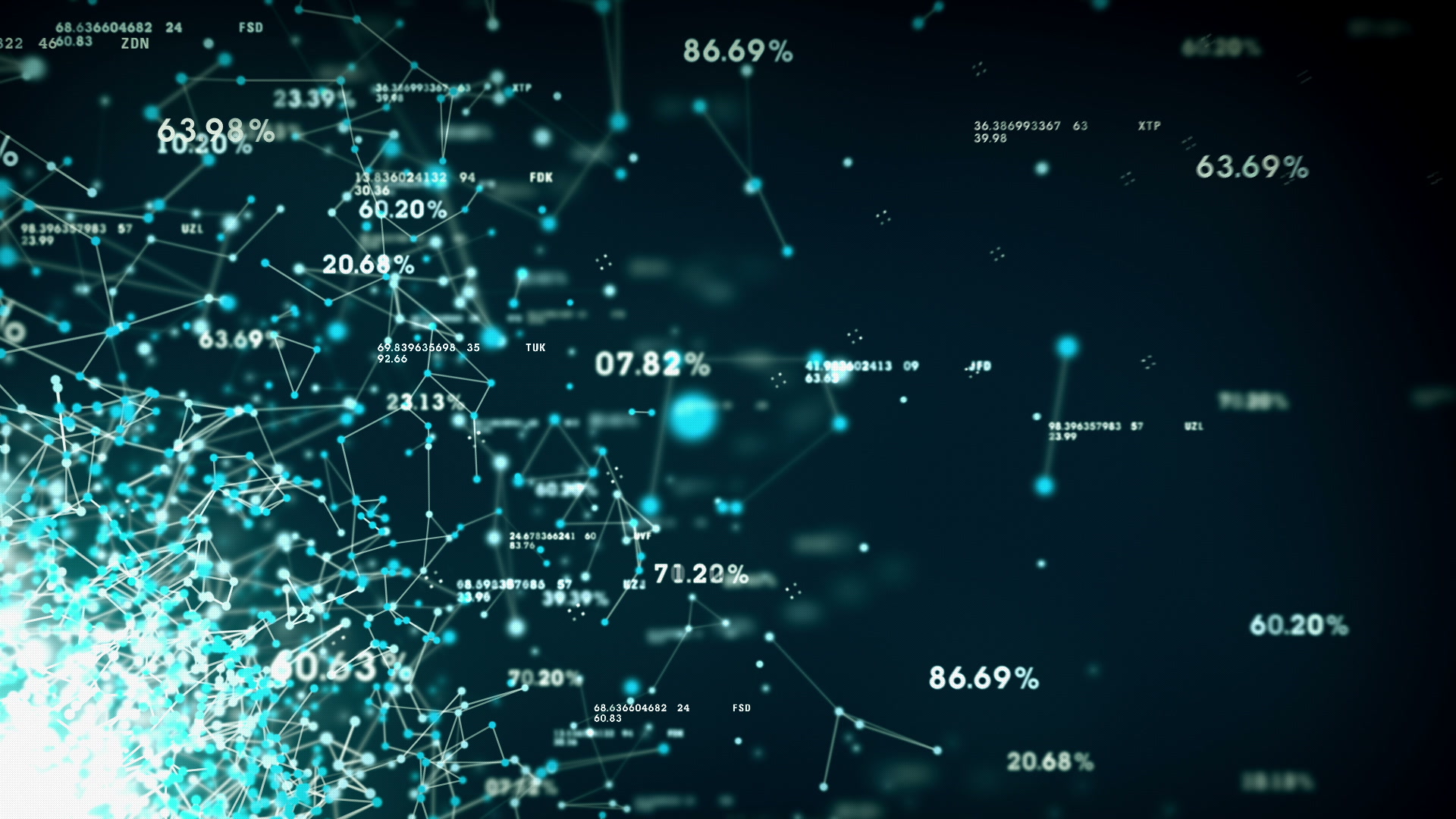 数字科技互联网数据网络背景