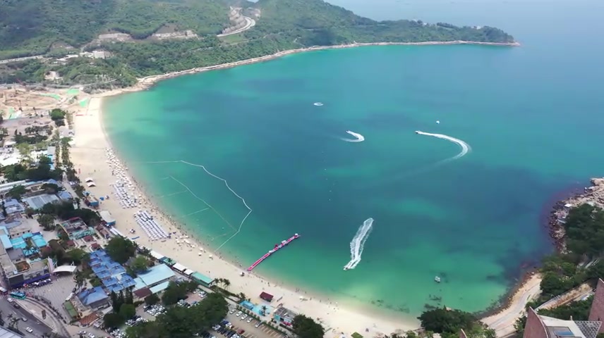 深圳航拍小梅沙大梅沙合集