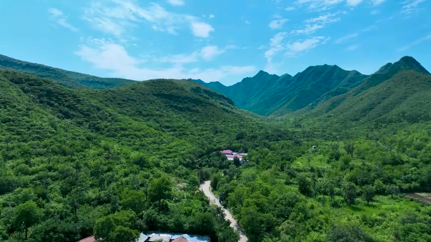 北京门头沟航拍