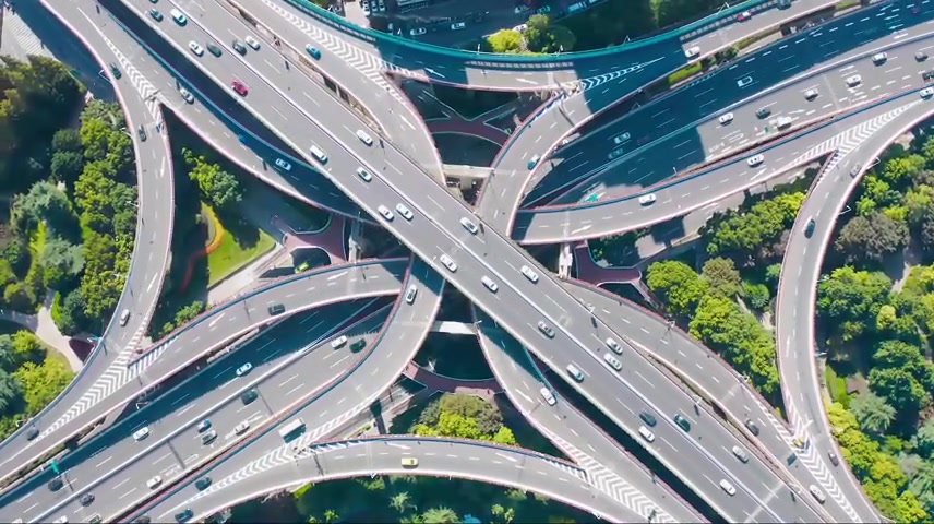 大气上海城市延时摄影