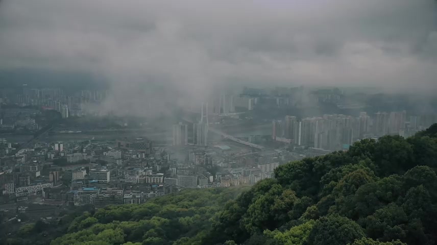 宜宾航拍日景合集.