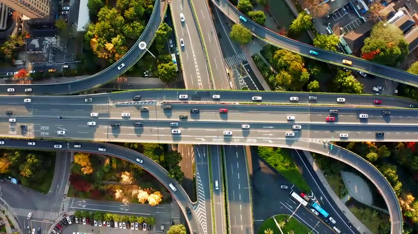 杭州复兴立交桥复兴大桥秋石高架