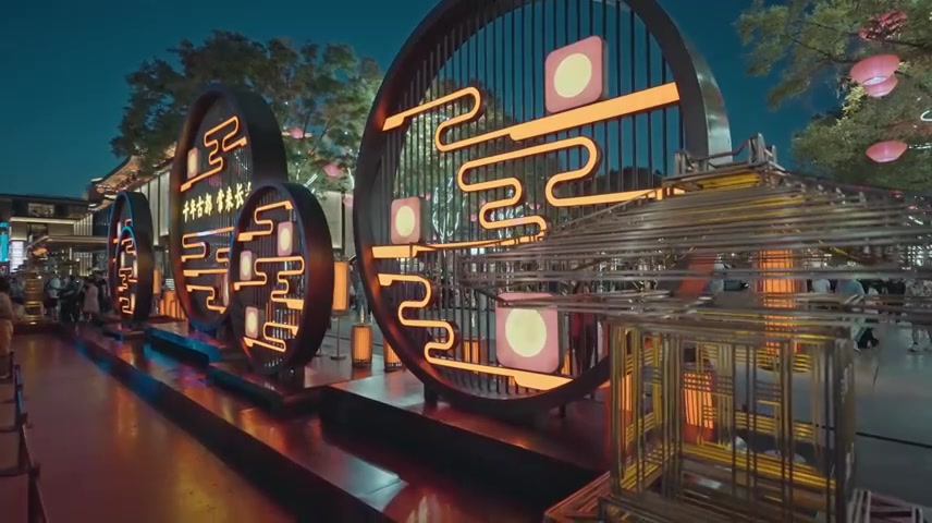 西安大唐不夜城实拍