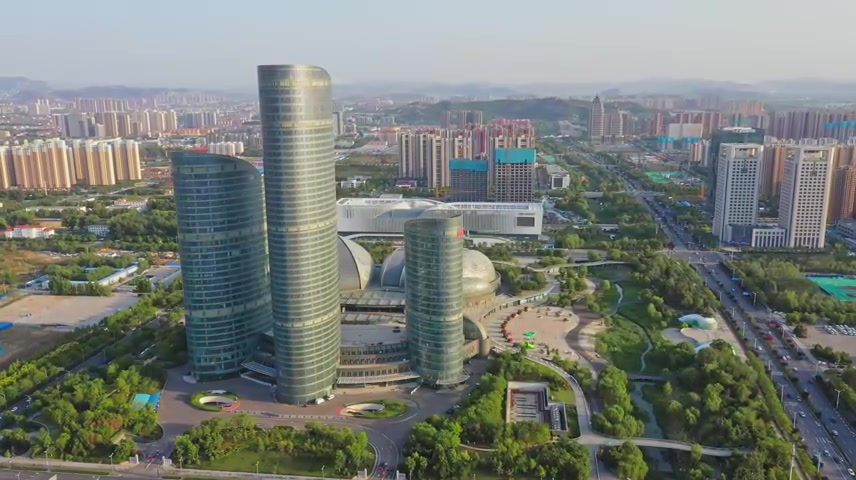 济南山东济南航拍