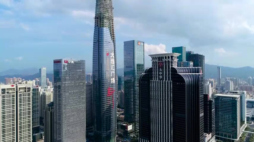 深圳福田建筑群