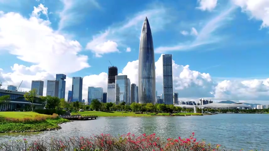 深圳南山城市人才公园风景