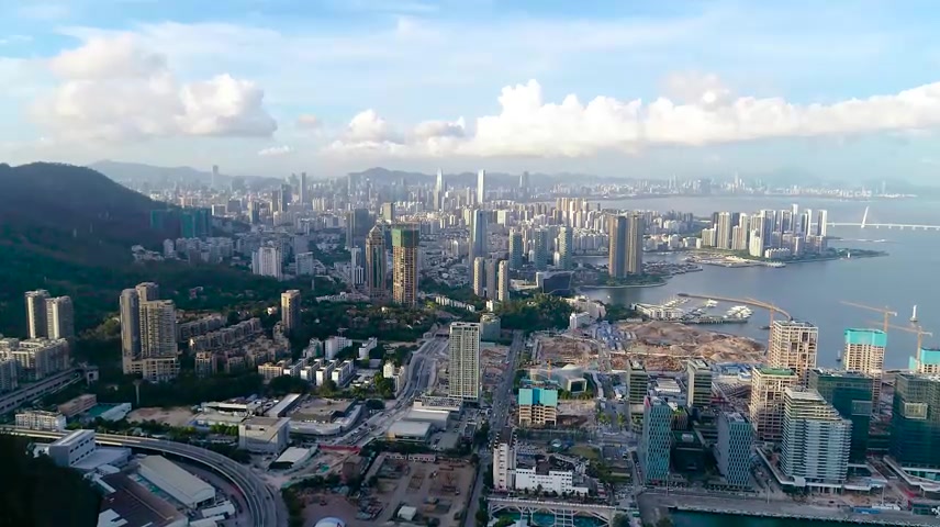 深圳南山区蛇口建筑群