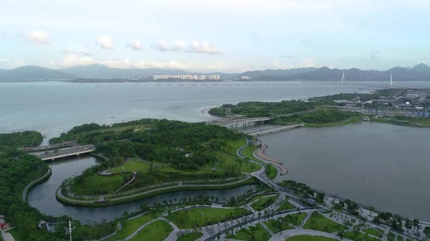 深圳人才公园航拍