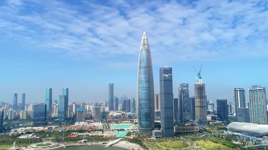 深圳人才公园航拍