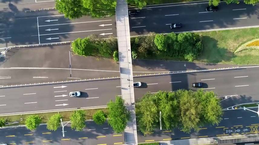 深圳深南大道航拍