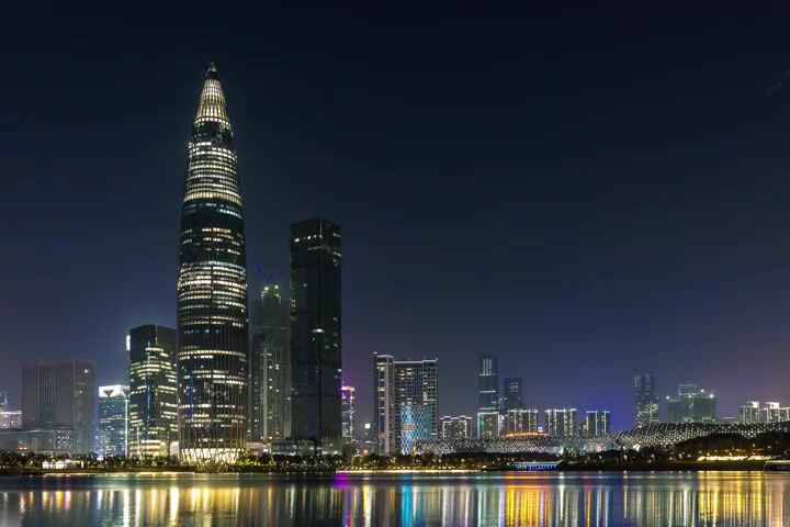 粤港澳大湾区深圳湾公园人才公园春茧体育馆春笋地标