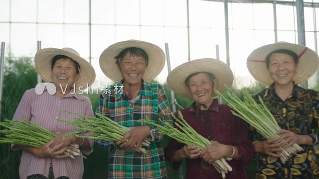 笑脸农民笑容幸福希望丰收农业乡村振兴乡村.