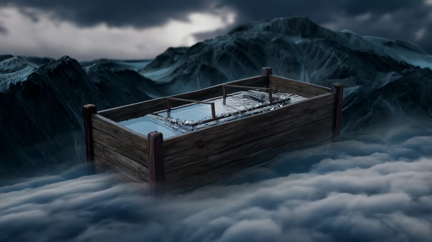 古代四大发明创意镜头.