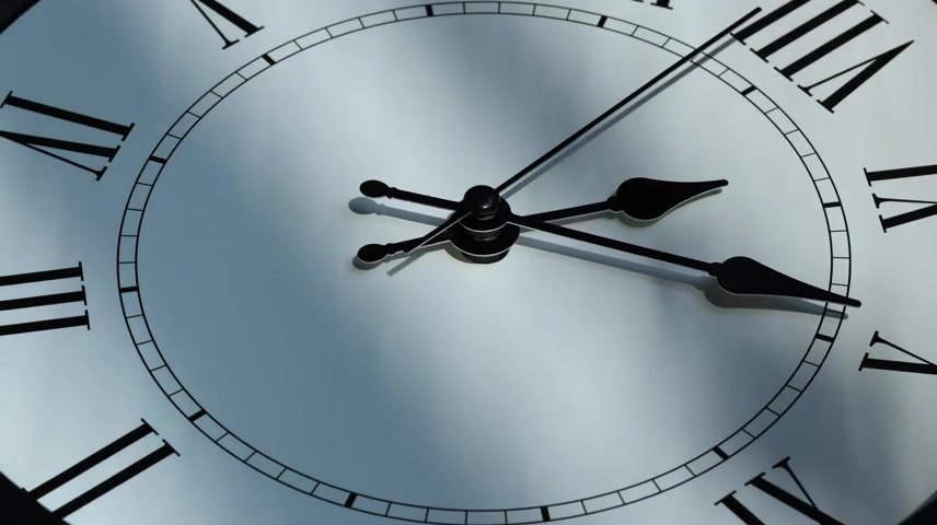 时间流逝时钟光影延时