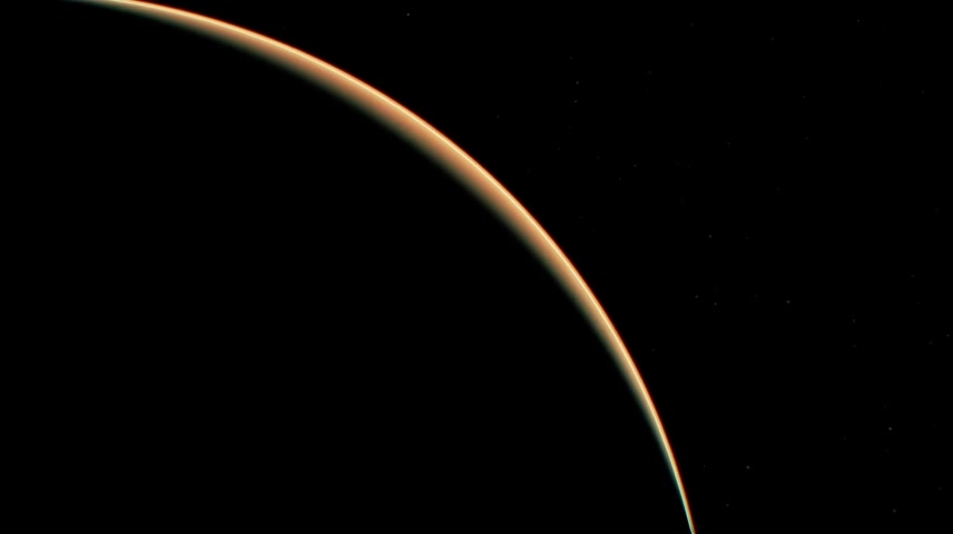 令人难以置信的火星日出