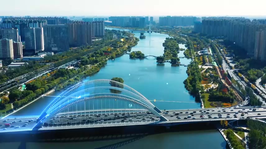 太原长风商务区科技感