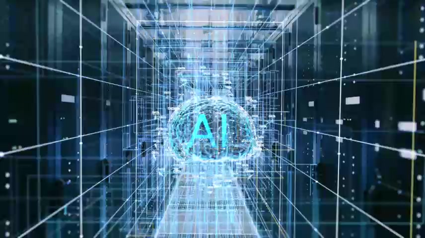 数据中心功能人工智能的抽象.