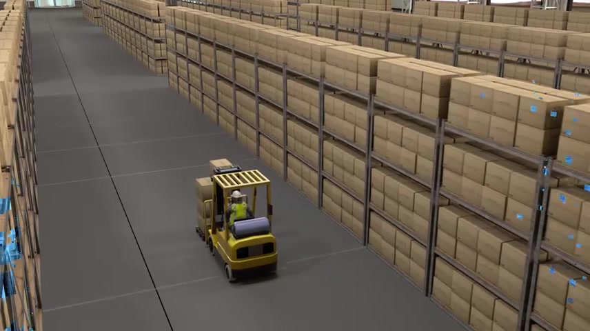 科技工厂数字园区仓储物流码头虚拟现实转换