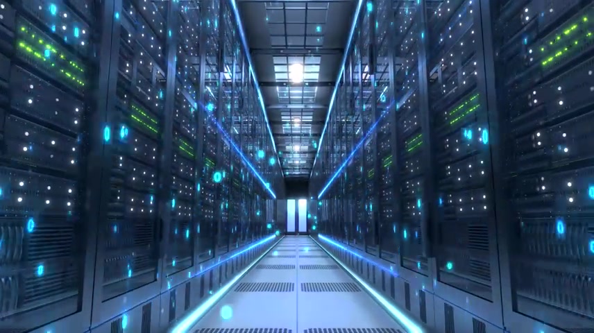 服务器大数据云计算机房