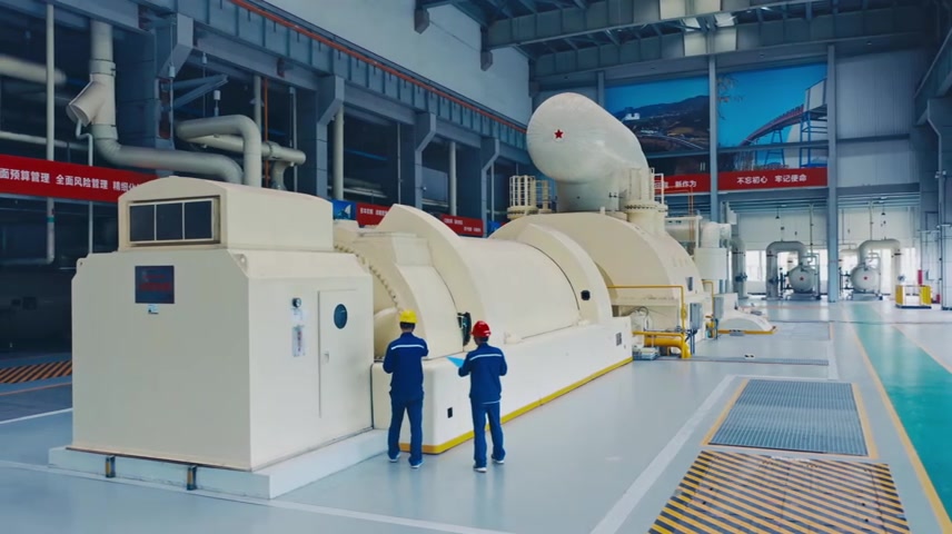 电力发电厂发电机组检修巡查发电设备电工.