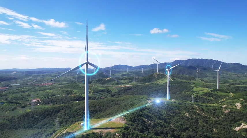 科技智慧电力电网.