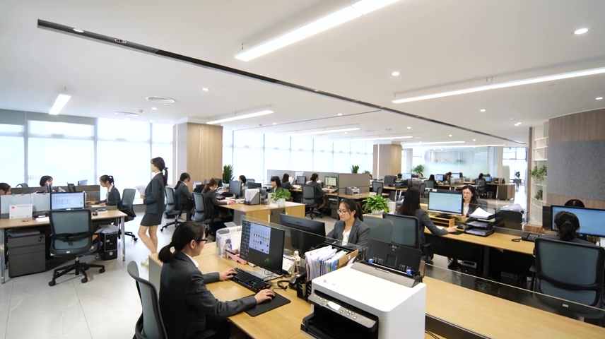 高端商务人士，办公室，工作讨论，职业女性