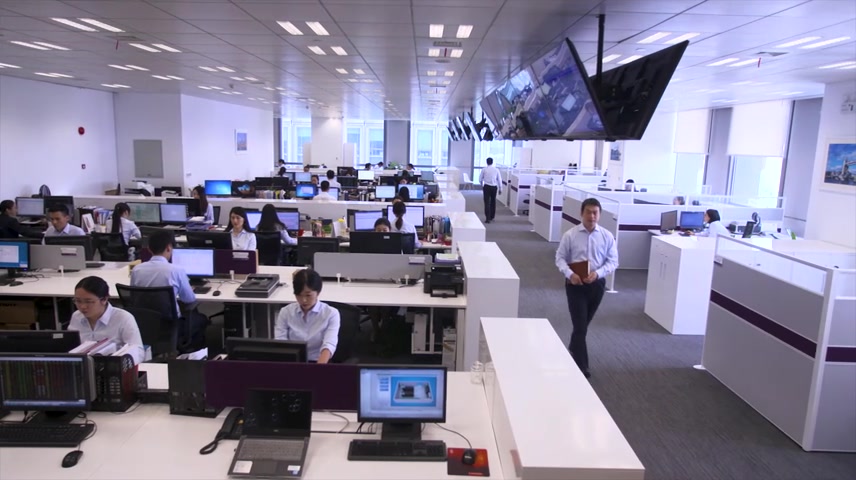 【有版权】大型商务金融证券公司