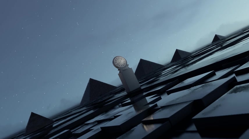 高端创意星空商务开场探索科技未来空间穿梭