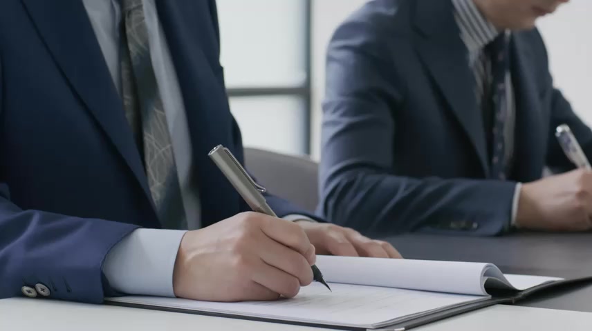 签约商务商业公司握手合作合同团队客户企业.