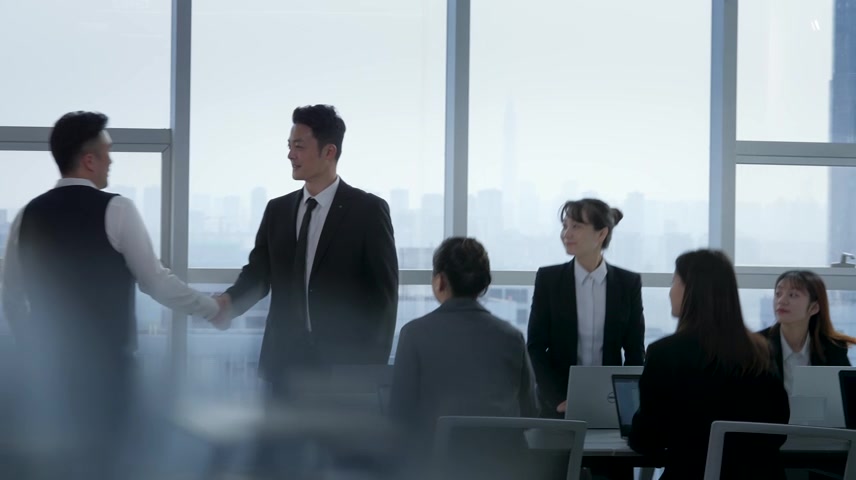 商务合作 商务洽谈.