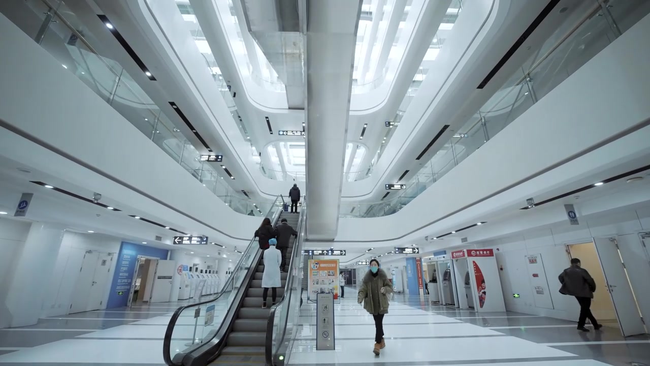 现代化的洁净医院