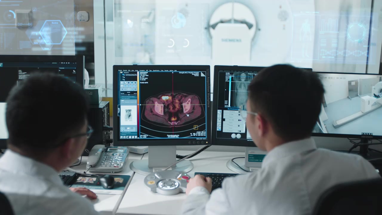 医疗智慧检查科技体检医院医生健康产业.