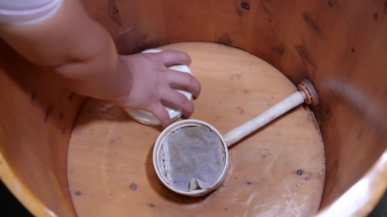 中医 中医馆足浴理疗高清实拍背景视频