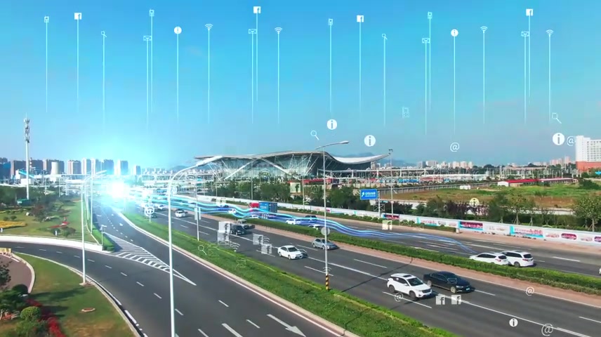 科技城市智慧城市信息化数字化.