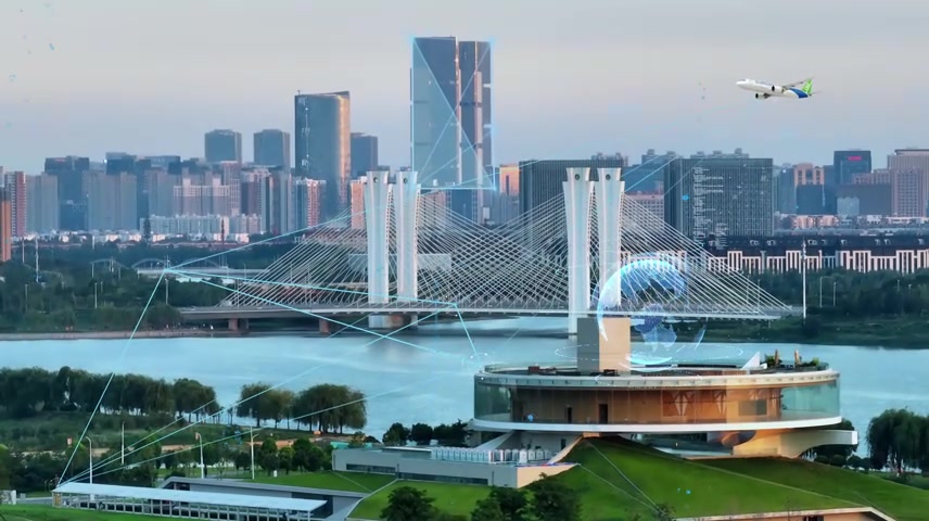 原创实拍科技城市郑州