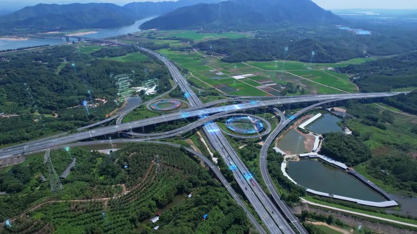 智慧物流高速科技公路