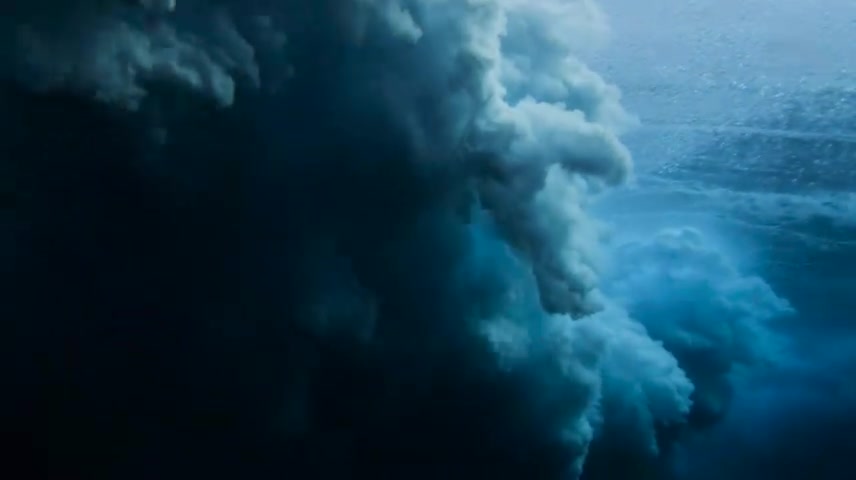 海洋巨浪海浪翻滚浪花波涛汹涌多镜头