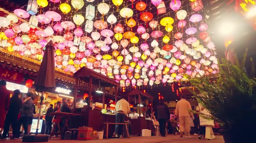 花灯、元宵节、灯会、庆元宵、逛花灯