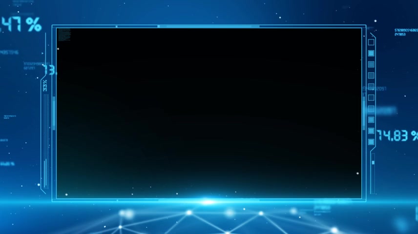 科技边框通道循环.